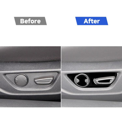 For Ford Mustang 2015-2020 Car Seat Adjustment Button Decorative Sticker, Right Drive, Seat Adjustment Button, Right Drive