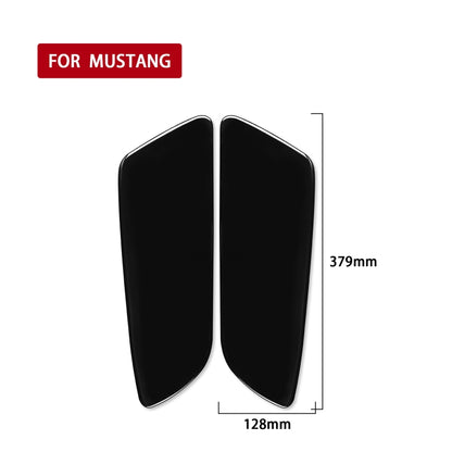 For Ford Mustang 2015-2020 Car Rear Door Panel Decorative Sticker, Left and Right Drive Universal, Rear Door Panel