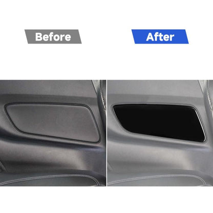 For Ford Mustang 2015-2020 Car Rear Door Panel Decorative Sticker, Left and Right Drive Universal, Rear Door Panel