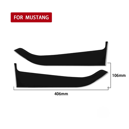 For Ford Mustang 2015-2020 Car Front Door Panel Decorative Sticker, Left and Right Drive Universal, Front Door Panel