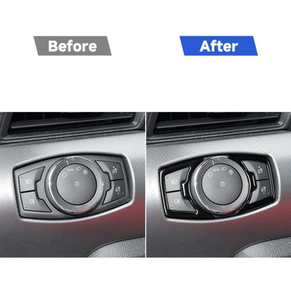 For Ford Mustang 2015-2020 Car Headlight Decorative Sticker, Left and Right Drive Universal, Headlight