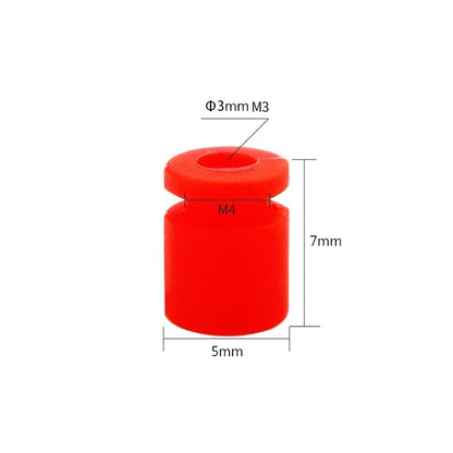 5 Packs / 100pcs iFlight Damping Rubber Column 4In1 ESC Shock-absorbing Ball Aerial Model Accessories For REVO Bee32 F4/F7 Flight Control Fly Tower FPV RC