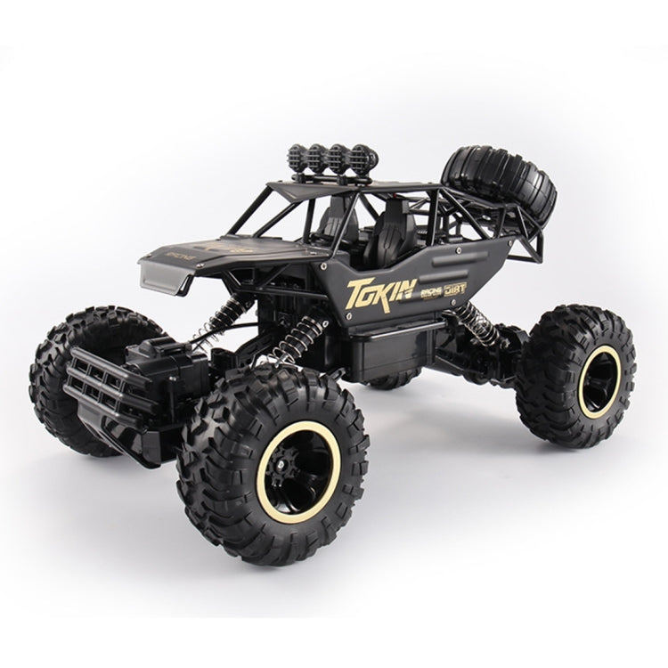 HD6026 1:12 Large Alloy Climbing Car Mountain Cross-country Four-wheel Drive Remote Control Car Toy, Size: 37cm, 6255 2.4GHz 1:16(Green), HD6026 1:12(Gold), HD6026 1:12(Red), HD6026 1:12(Silver), HD6026 1:12(Black)