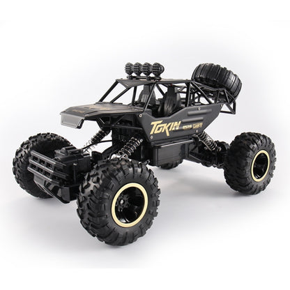 HD6026 1:12 Large Alloy Climbing Car Mountain Cross-country Four-wheel Drive Remote Control Car Toy, Size: 37cm, HD6026 1:12(Silver), HD6026 1:12(Black), 6255 2.4GHz 1:16(Green), HD6026 1:12(Gold), HD6026 1:12(Red)