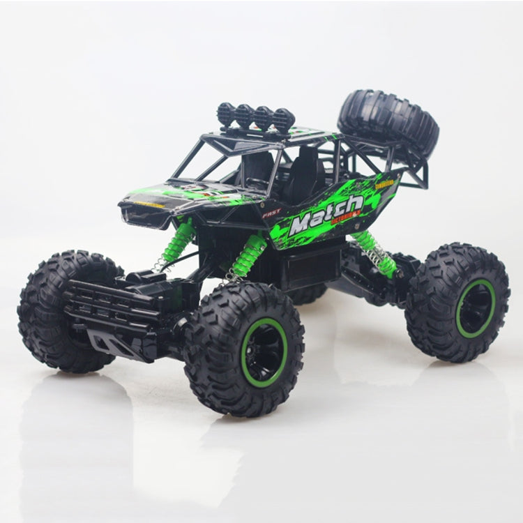 HD6026 1:12 Large Alloy Climbing Car Mountain Cross-country Four-wheel Drive Remote Control Car Toy, Size: 37cm, 6255 2.4GHz 1:16(Green), HD6026 1:12(Gold), HD6026 1:12(Red), HD6026 1:12(Silver), HD6026 1:12(Black)