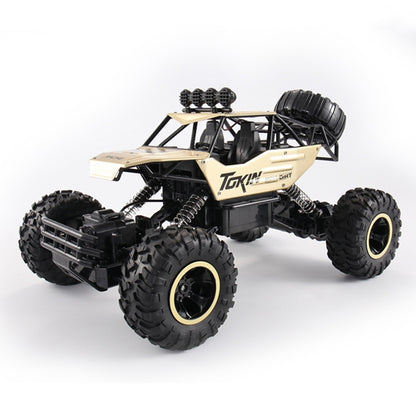 HD6026 1:12 Large Alloy Climbing Car Mountain Cross-country Four-wheel Drive Remote Control Car Toy, Size: 37cm, 6255 2.4GHz 1:16(Green), HD6026 1:12(Gold), HD6026 1:12(Red), HD6026 1:12(Silver), HD6026 1:12(Black)