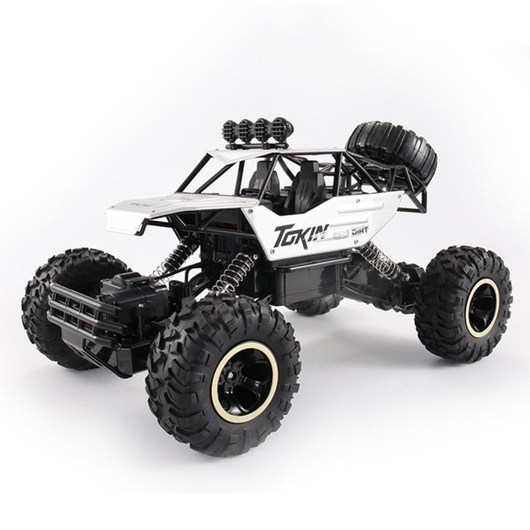 HD6026 1:12 Large Alloy Climbing Car Mountain Cross-country Four-wheel Drive Remote Control Car Toy, Size: 37cm, 6255 2.4GHz 1:16(Green), HD6026 1:12(Gold), HD6026 1:12(Red), HD6026 1:12(Silver), HD6026 1:12(Black)