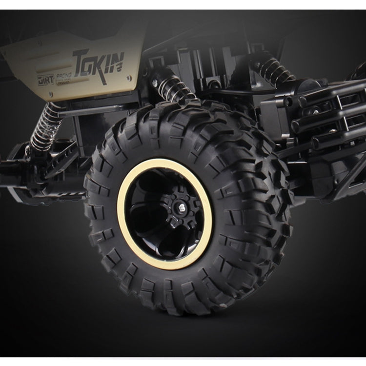 HD6026 1:12 Large Alloy Climbing Car Mountain Cross-country Four-wheel Drive Remote Control Car Toy, Size: 37cm, 6255 2.4GHz 1:16(Green), HD6026 1:12(Gold), HD6026 1:12(Red), HD6026 1:12(Silver), HD6026 1:12(Black)