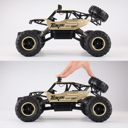 HD6026 1:12 Large Alloy Climbing Car Mountain Cross-country Four-wheel Drive Remote Control Car Toy, Size: 37cm, 6255 2.4GHz 1:16(Green), HD6026 1:12(Gold), HD6026 1:12(Red), HD6026 1:12(Silver), HD6026 1:12(Black)