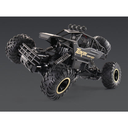 HD6026 1:12 Large Alloy Climbing Car Mountain Cross-country Four-wheel Drive Remote Control Car Toy, Size: 37cm, 6255 2.4GHz 1:16(Green), HD6026 1:12(Gold), HD6026 1:12(Red), HD6026 1:12(Silver), HD6026 1:12(Black)