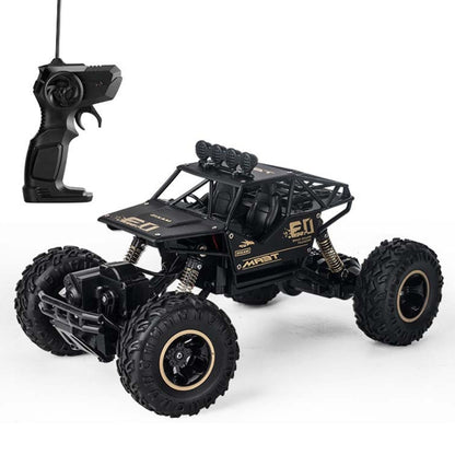 HD6026 1:16 Large Alloy Climbing Car Mountain Cross-country Four-wheel Drive Remote Control Car Toy, Size: 28cm, HD6026 1:16(Silver), HD6026 1:16(Black), HD6026 1:16(Blue), HD6026 1:16(Red)