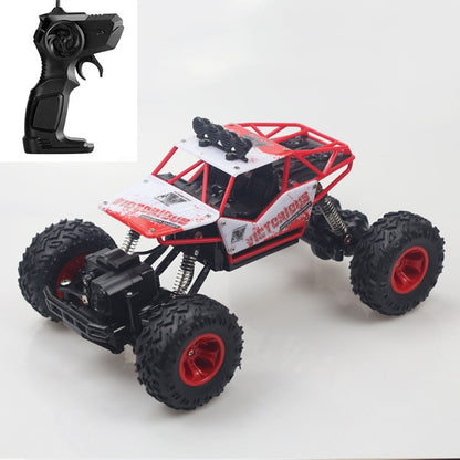 HD6026 1:16 Large Alloy Climbing Car Mountain Cross-country Four-wheel Drive Remote Control Car Toy, Size: 28cm, HD6026 1:16(Silver), HD6026 1:16(Black), HD6026 1:16(Blue), HD6026 1:16(Red)