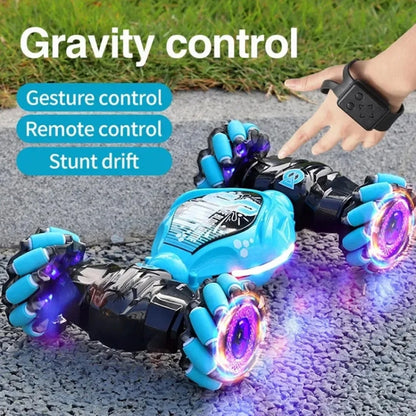 YDJ-D876 Gesture Sensing RC Stunt Car, YDJ-D876 (Blue)
