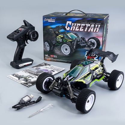 SCY-16201 2.4G 1:16 Electric 4WD RC Racing Off-road Vehicle Car Toy, SCY-16201 / Green