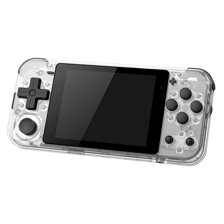 Powkiddy Q90 3.0 inch IPS Screen Retro Joystick Handheld Game Console with 16GB Memory, Q90 / White