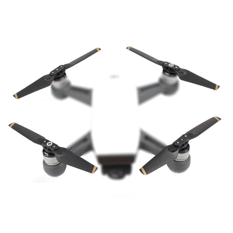 2 Pairs 4730F Foldable Quick-Release CW / CCW Propellers for DJI Spark, For DJI Spark Gold