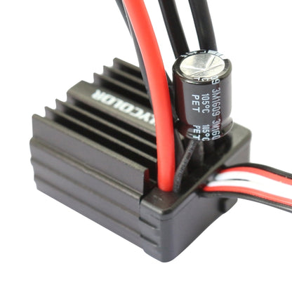 Flycolor Thunder Series 35A Sensorless Brushless Electronic Speed Controller for RC Car, 35A