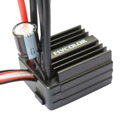 Flycolor Thunder Series 35A Sensorless Brushless Electronic Speed Controller for RC Car, 35A