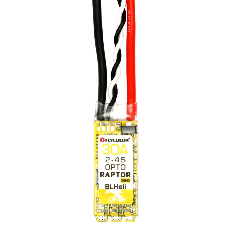 Flycolor Raptor 390 30A 2-4S Electric Speed Controller, 390 30A