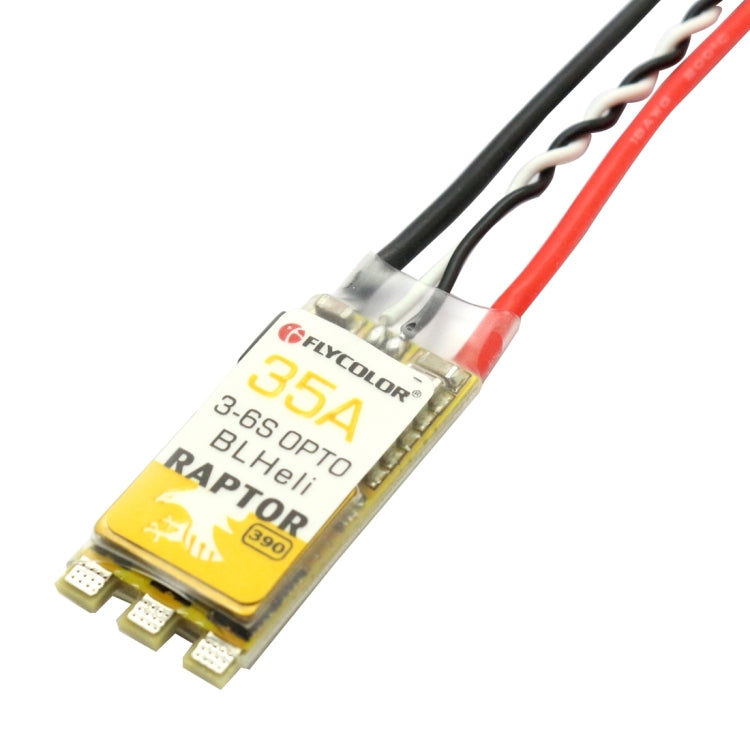 Flycolor Raptor 390 6S  35A 3-6S Electric Speed Controller, 390 6S 35A