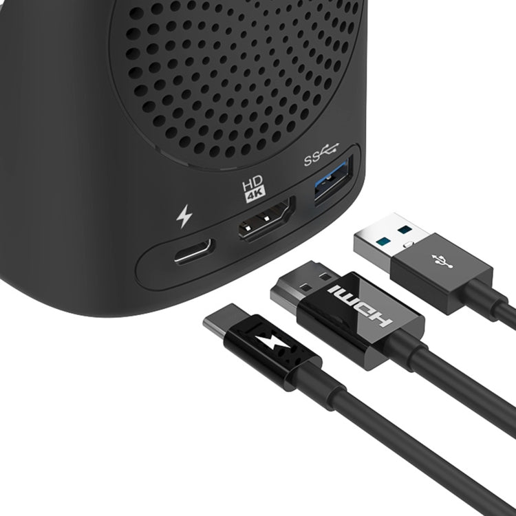 Game Charging Stand 4K Adapter TV Dock Station, 4K Adapter TV Dock Station
