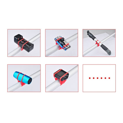 5 PCS Bike Bicycle High Strength Straps Holder For Cellphone Lights Computer, Random Color Delivery, 5 PCS Bicycle Strength Straps Holder