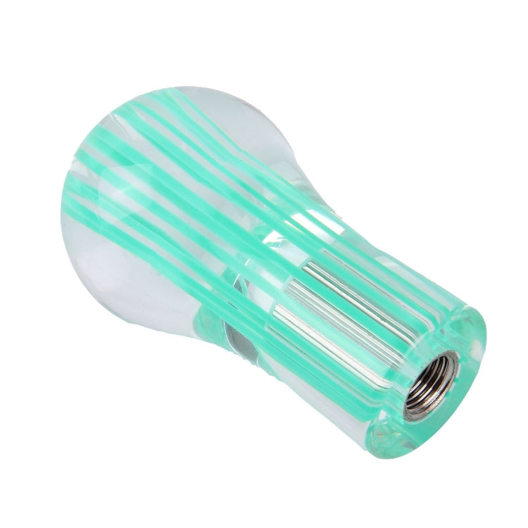 Crystal Double Light Car Breathing Racing Dash LED Magic Lamp Gear Head Shift Knob with Base, Size: 8.2 * 4.5 * 3.0 cm(Green Light + Blue Light), Size: 8.2 * 4.5 * 3.0 cm(Green), Size: 8.2 * 4.5 * 3.0 cm(Purple), Size: 8.2 * 4.5 * 3.0 cm(Red)