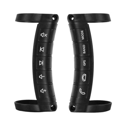 1 Set Universal Steering Wheel Controller Wireless Multifunctional DVD Navigation Key Remote Controller, Steering Wheel Controller