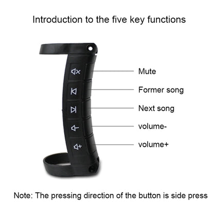 1 Set Universal Steering Wheel Controller Wireless Multifunctional DVD Navigation Key Remote Controller, Steering Wheel Controller