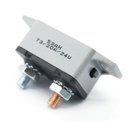 F3088-30A 30A Manual Reset Circuit Breaker Double Short Legs with Bolt 12/24V, 30A