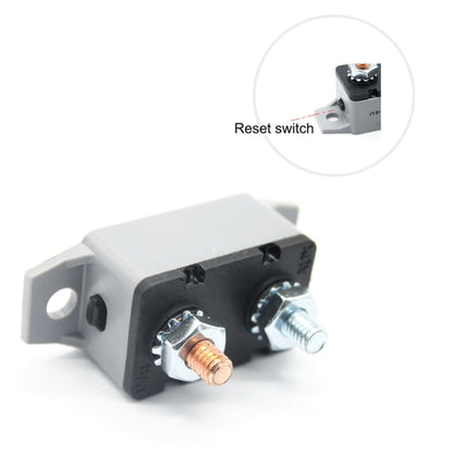 F3088-30A 30A Manual Reset Circuit Breaker Double Short Legs with Bolt 12/24V, 30A