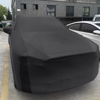 Anti-Dust Anti-UV Heat-insulating Elastic Force Cotton Car Cover for SUV, Size: M, 4.46m~4.77m, Size: M, 4.46m~4.77m