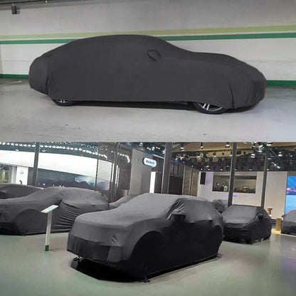 Anti-Dust Anti-UV Heat-insulating Elastic Force Cotton Car Cover for SUV, Size: S, 4.2m~4.45m, Size: S, 4.2m~4.45m (