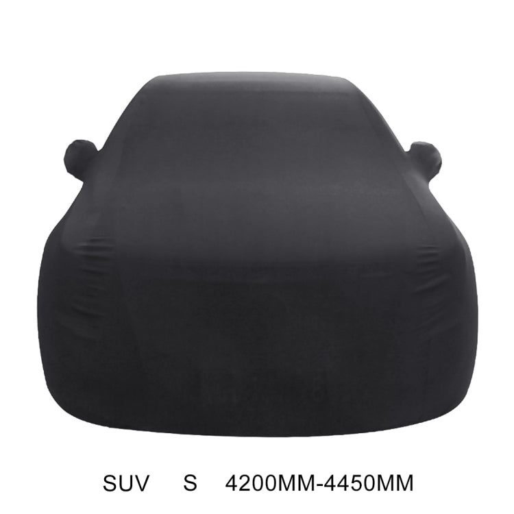 Anti-Dust Anti-UV Heat-insulating Elastic Force Cotton Car Cover for SUV, Size: S, 4.2m~4.45m, Size: S, 4.2m~4.45m (