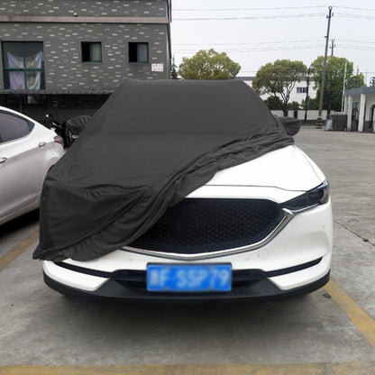 Anti-Dust Anti-UV Heat-insulating Elastic Force Cotton Car Cover for SUV, Size: S, 4.2m~4.45m, Size: S, 4.2m~4.45m (