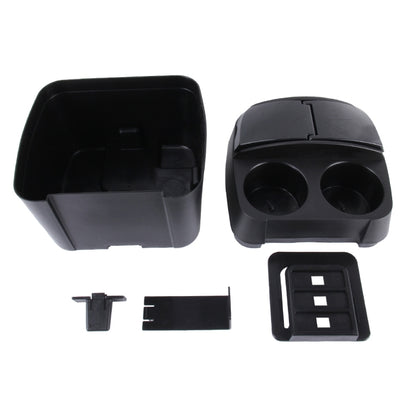 SHUNWEI SD-1605 Multifunction 3 in 1 Car Cup Holder Drink Bottle Can Garbage Can Portable Vehicle Trash Can Bin Rubbish Bin Organizer, SD-1605 Black, SD-1605 Khaki