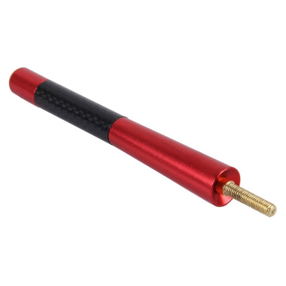 Carbon Fiber Aluminum Short Antenna Polished Universal Screws Base(Big Size), 12cm