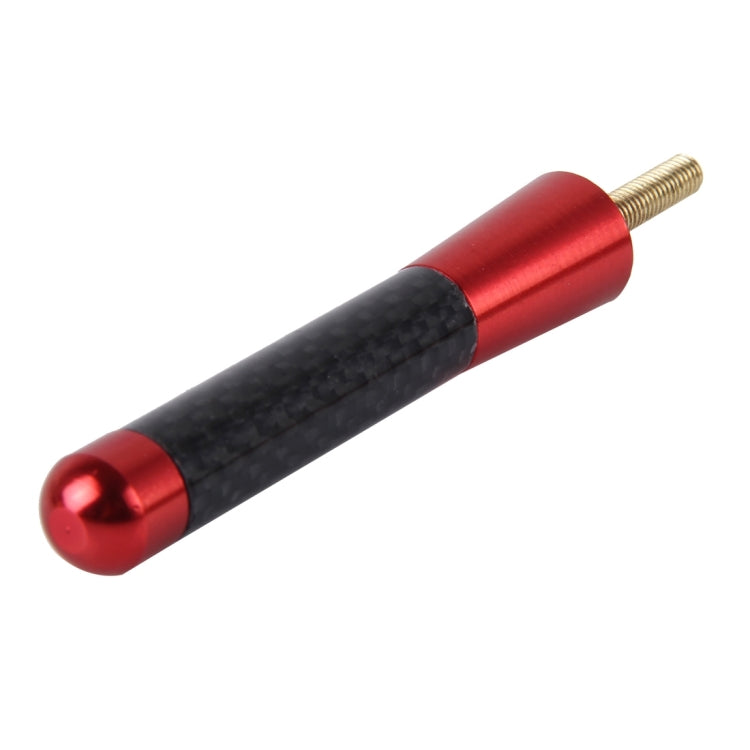 Carbon Fiber Aluminum Short Antenna Polished Universal Screws Base(Medium Size), 8cm