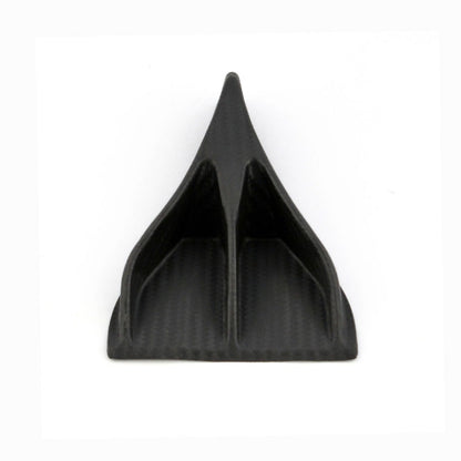 7 PCS Universal Car Eagle Claw Style Shark Fin Diffuser Vortex Generator Roof Spoiler, Carbon Fiber