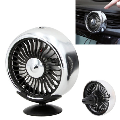 Multi-function Portable Car Air Outlet Sucker Electric Cooling Fan, Multi-function (Black), Multi-function (Silver)