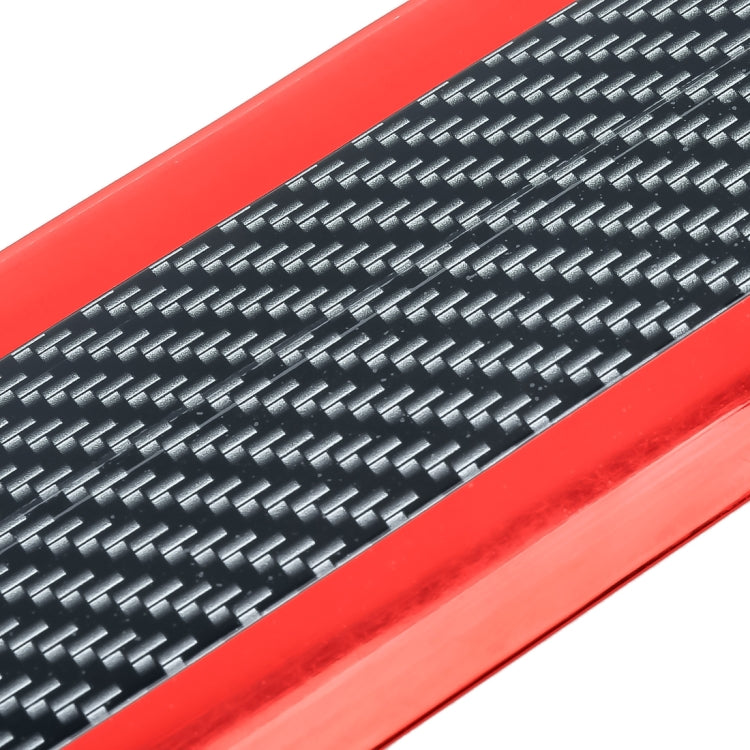 Universal Electroplate Carbon Fibre Car Door Threshold Decoration Strip Decorative Sticker, Size : 7CM x 2M, 7CM x 2M (Red), 7CM x 2M (Silver), 7CM x 2M (Gold)
