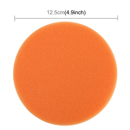 2 PCS Car Wax Sponge Round Shape Sponge High-density Waxing Sponge，Size:12.5 x 12.5cm, 12.5 x 12.5cm