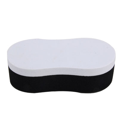 Car Wax Sponge 8- Word Shape Sponge High-density Waxing Sponge