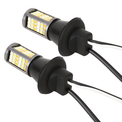 T20/7740 DC12V 3.7W 81 SMD-3030-LEDs Three Color Car DRL&Turn Light, Length: 2m, T20/7740
