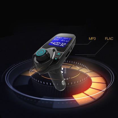 T11 Bluetooth FM Transmitter Car MP3 Player with LED Display, Support Double USB Charge & Handsfree & TF Card & U Disk Music Play Function, T11