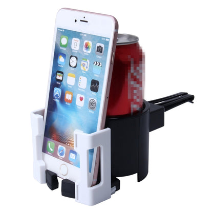 SHUNWEI SD-1026 Car Auto Multi-functional ABS Air Vent Drink Holder Bottle Cup Holder Phone Holder Mobile Mount, SD-1026(White), SD-1026(Red)
