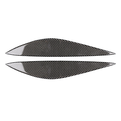 Car Carbon Fiber Light Eyebrow for Mercedes-Benz W204 Pre-Facelift 2008-2011, For Mercedes-Benz W204
