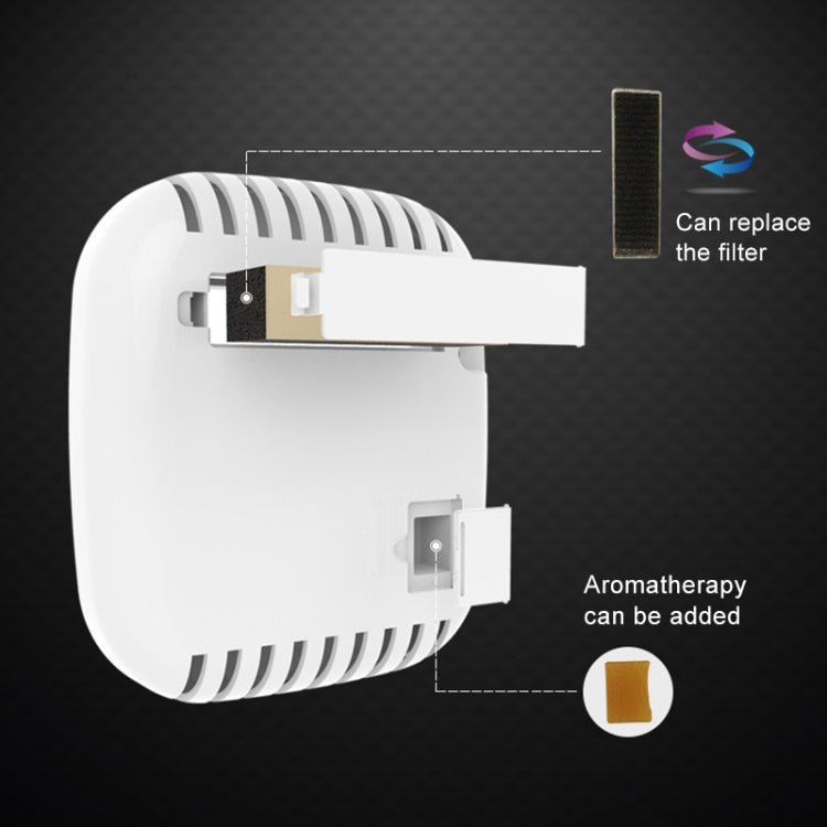 MC-CZ001 Car / Household Smart Touch Control Air Purifier Negative Ions Air Cleaner, MC-CZ001 (Black), MC-CZ001 (White)