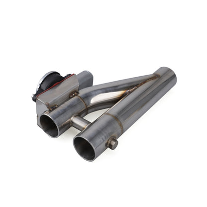 CNSPEED Y Shape 2 In 1 Car Remote Control Electric Exhaust Valve Pipe, Size: 2.5 inch, Size: 2.5 inch