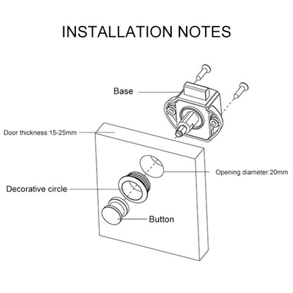 Press Type Drawer Cabinet Catch Latch Release Cupboard Door Stop Drawer Cabinet Locker for RV / Yacht / Furniture